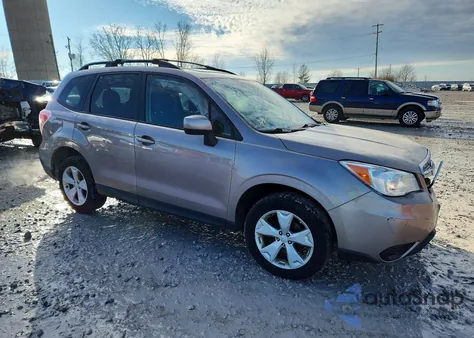 2016 Subaru Forester 2.5I Premium from USA, damaged, VIN JF2SJADC2GH539944
